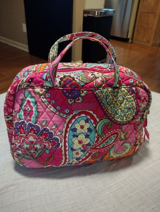 Vera Bradley Handbags - Vera Bradley travel toiletry Makeup bag